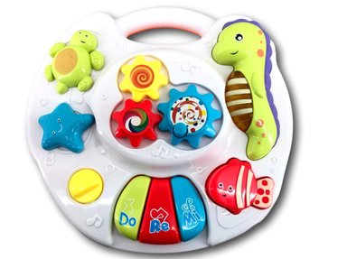 CENTRO ACTIVIDADES JUEGO BEBE 2 EN LUCES MUSICA RONDON - 5