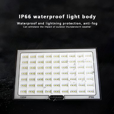 REFLECTOR LED EXTERIOR 100W HOGAR JARDIN ALUMBRADO LAU - 7