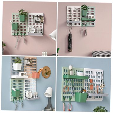 ESTANTE PARED COCINA TABLERO ORGANIZADOR OBJETOS JER - 8