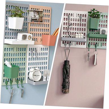 ESTANTE PARED COCINA TABLERO ORGANIZADOR OBJETOS JER - 9