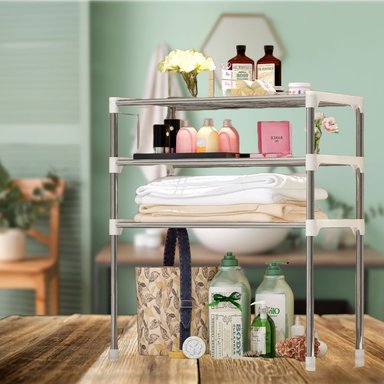 ESTANTE COCINA MICROONDAS ORGANIZADOR AJUSTABLE MULTIUSO JER - 2