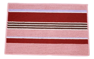 SET 3 ALFOMBRA CONTEMPORÁNEA MODERNA PISO ANTIDESLIZANTE ALGODON JHN 60 X 40 CM - 1