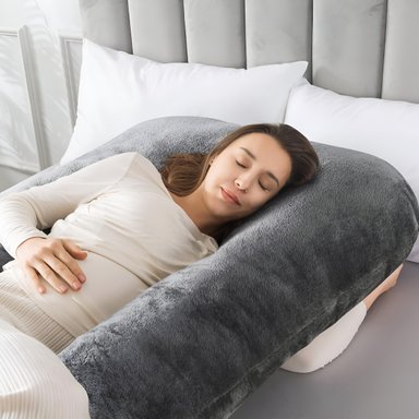 COJÍN ALMOHADA MATERNAL U FUNDA EXTRA SUAVE MULTIUSOS JHN MULTICOLOR - 4