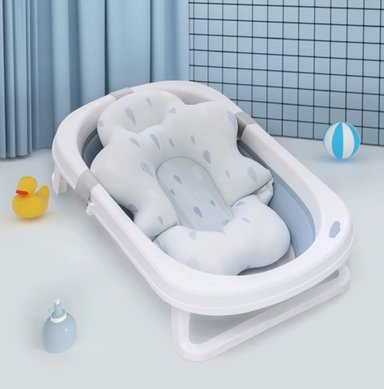 ALMOHADA COJIN APOYO TINA BAÑO DISEÑO NUBE BEBES LAU - 7