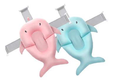 ALMOHADA COJIN APOYO TINA BAÑO DISEÑO BALLENA BEBES LAU - 1