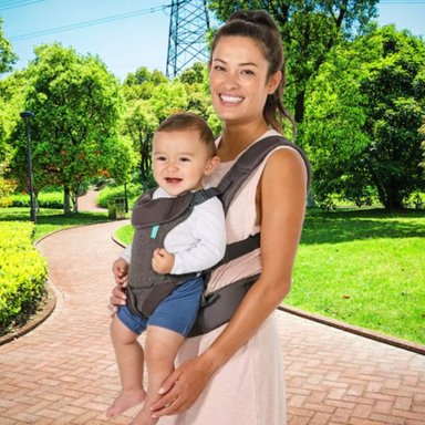 PORTABEBE MULTI-POSICION ERGONOMICO INFANTIL BEBE COMODO LAU - 4
