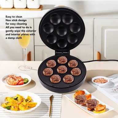 NUEVA MÁQUINA DONAS PAN PEQUEÑA DESAYUNO PORTÁTIL RONDON - 2