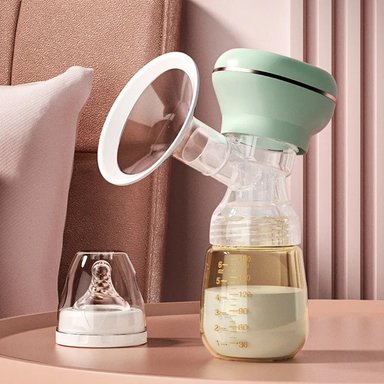 EXTRACTOR LECHE MODERN BABY MULTICOLOR MANUAL SILICONA PORTÁTIL MANOS LIBRES RONDON - 5