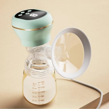 EXTRACTOR LECHE MODERN BABY MULTICOLOR MANUAL SILICONA PORTÁTIL MANOS LIBRES RONDON - 7