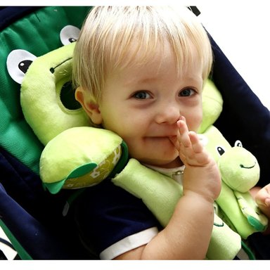 ALMOHADA MODERN BABY SUAVE FORMA U BEBÉSEGURIDAD PROTECTORA RONDON ALGODÓN MULTICOLOR - 1