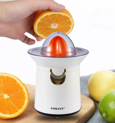 EXPRIMIDOR ELECTRICO JUGO NARANJAS LIMONES SACA JUGO RONDON - 6