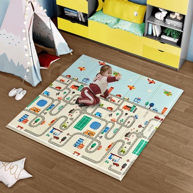 ALFOMBRA GATEO ANTIGOLPE INFANTIL BEBE INTERACTIVA RONDON - 7