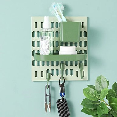 ESTANTE PARED COCINA TABLERO ORGANIZADOR OBJETOS JER - 6