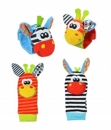 SONAJERO ZZKKO PULSERA MUÑECA PIE COLGANTE SUAVE DIVERTIDO LAU MULTICOLOR - 1