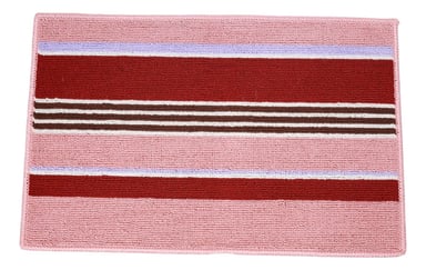 SET 3 ALFOMBRA CONTEMPORÁNEA MODERNA PISO ANTIDESLIZANTE ALGODON JHN 60 X 40 CM - 1