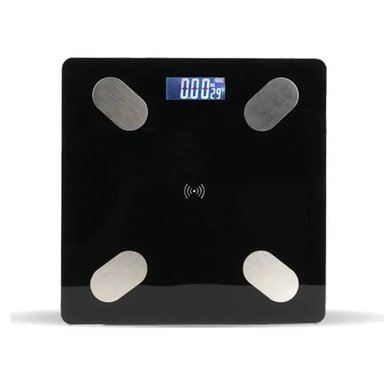 BÁSCULA BLUETOOTH PESO MEDIDOR GRASA CORPORAL BAÑO LAU MULTICOLOR - 1