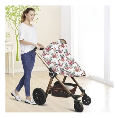 FUNDA MULTIFUNCIONAL AJUSTABLE CARRITO LACTANCIA BEBE LAU - 2