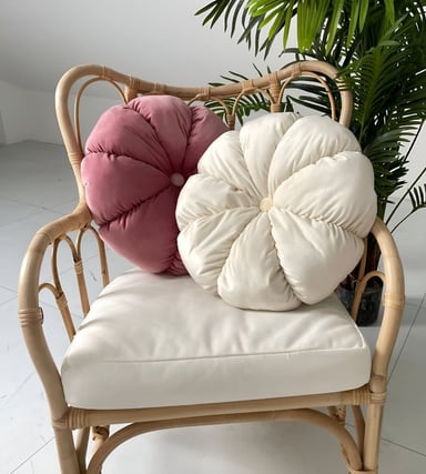 COJÍN REDONDO ALMOHADA CALABAZA DECORACIÓN HOGAR JHN - 10