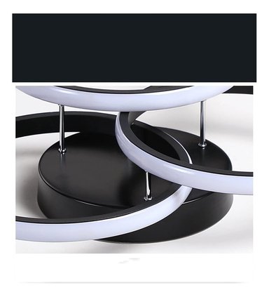 LAMPARA TECHO LED MODERNA ESTUDIO COMEDOR COCINA LAU - 2