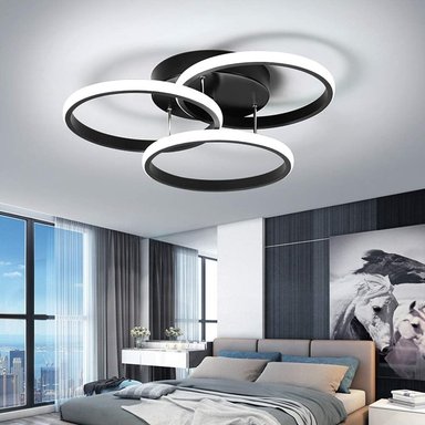 LAMPARA TECHO LED MODERNA ESTUDIO COMEDOR COCINA LAU - 4