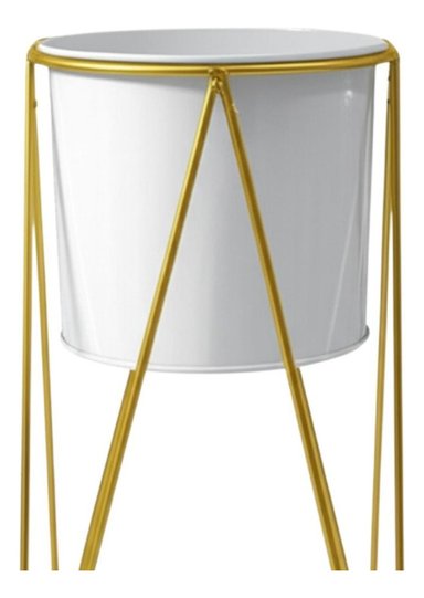 PORTA MACETAS PIE HOGAR ELEGANTE NORDICO SOPORTE JHN - 3