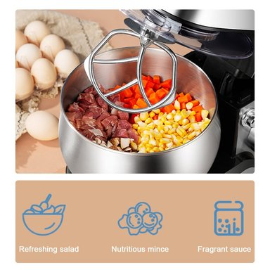 BATIDOR INDUSTRIAL NUEVO BATIDORA ELECTRICA CHEF MAQUINA AMASADOR TAZON COCINA RONDON - 4