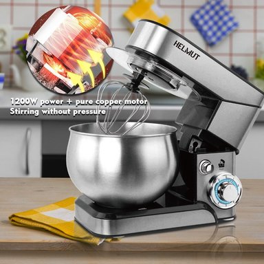 BATIDOR INDUSTRIAL NUEVO BATIDORA ELECTRICA CHEF MAQUINA AMASADOR TAZON COCINA RONDON - 6