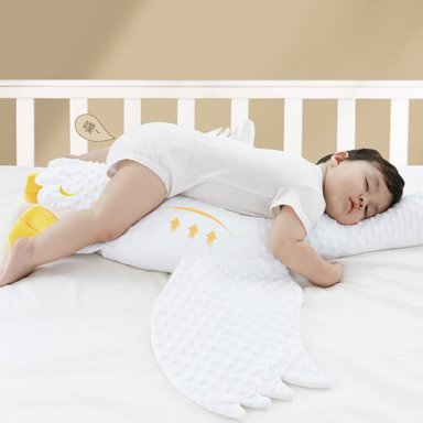 ALMOHADA MODERN BABY BEBÉ RECIÉN NACIDO GANSO CALMANTE SUAVE RONDON ALGODÓN MULTICOLOR - 6
