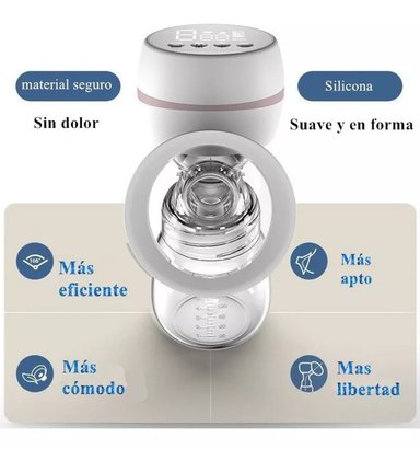EXTRACTOR LECHE PORTÁTIL ORDEÑADOR SUCCIÓN FUERTE RONDON - 5