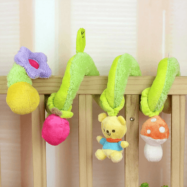 SONAJERO ZZKKO COLGANTE MOVIL CUNA COCHESITO PELUCHE MUSICA LAU - 5