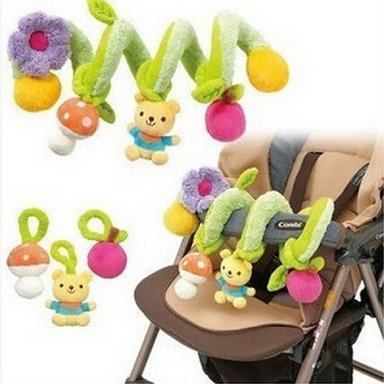 SONAJERO ZZKKO COLGANTE MOVIL CUNA COCHESITO PELUCHE MUSICA LAU - 9