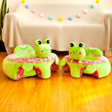 COJÍN SILLÓN BEBÉS APRENDIZAJE DISEÑO ANIMALES JHN MULTICOLOR - 5