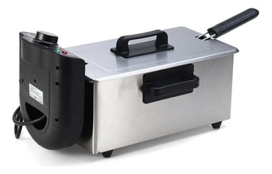 FREIDORA ACEITE 3L 2000W COMPACTA PREPARACION COCINA LAU - 1