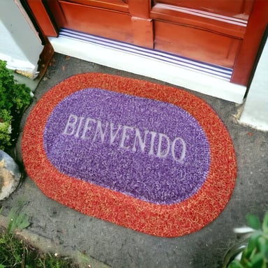 SET 3 ALFOMBRA CONTEMPORÁNEA MODERNA ANTIDESLIZANTE ENTRADA RESISTENTE JHN 60 X 40 CM - 8