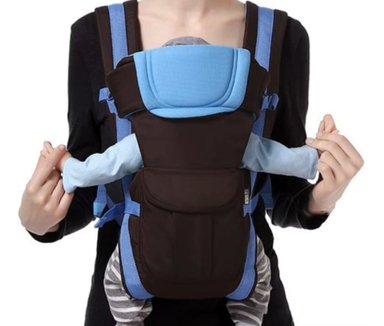 PORTABEBE ERGONOMICO TIPO CANGURO COMODO BEBES LAU - 1