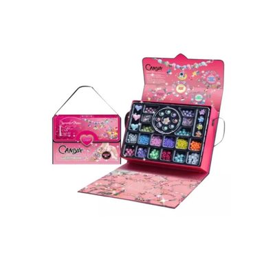 KIT PARA HACER PULSERAS 4 EN 1 2000PCS CARTERA NIÑAS - 1