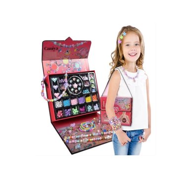KIT PARA HACER PULSERAS 4 EN 1 2000PCS CARTERA NIÑAS - 4