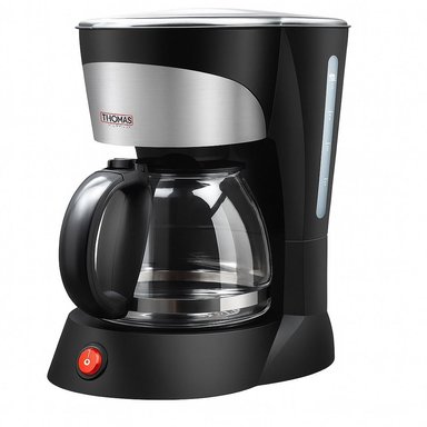 CAFETERA THOMAS CON JARRA DE VIDRIO 750 ML 800W - 1
