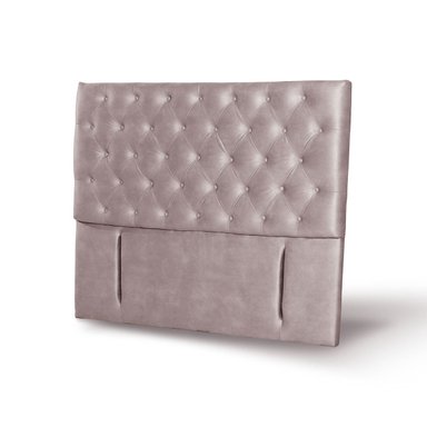 RESPALDO LATAM HOME FLORENCIA 2 PLAZAS MADERA CUERO GRIS - 2