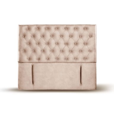 RESPALDO LATAM HOME FLORENCIA 2 PLAZAS MADERA CUERO BEIGE - 1