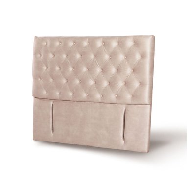 RESPALDO LATAM HOME FLORENCIA 2 PLAZAS MADERA CUERO BEIGE - 2