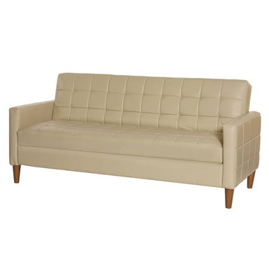 FUTON LATAM HOME GENOVA 3 CUERPOS BEIGE PU - 2