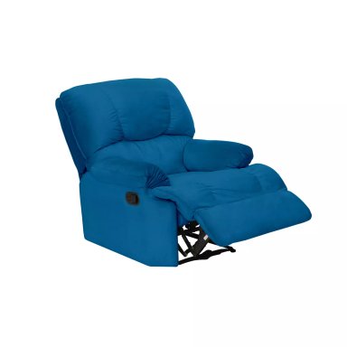 BERGERE LATAM HOME PERUGIA 1 CUERPO AZUL PETROLEO TELA VELVET - 1
