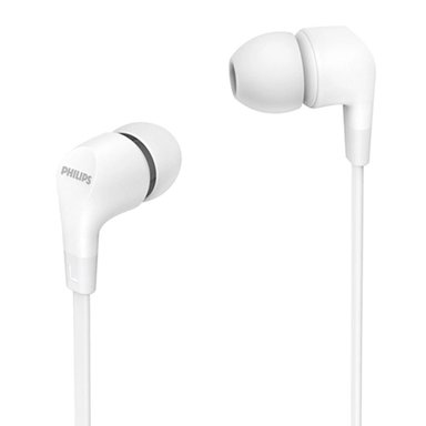 AUDÍFONOS PHILIPS MANOS LIBRES TAE1105 BLANCO - 1