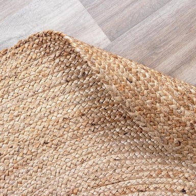 ALFOMBRA TRIBUS DEL MUNDO PANAJI NATURAL REDONDA YUTE 200 CM - 4