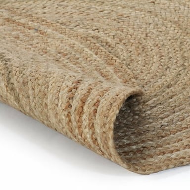 ALFOMBRA TRIBUS DEL MUNDO PANAJI NATURAL REDONDA YUTE 200 CM - 5