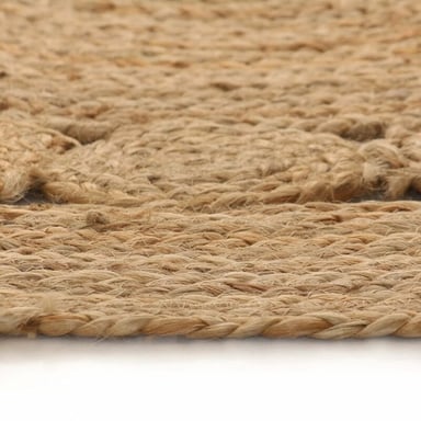 ALFOMBRA TRIBUS DEL MUNDO BOMBAY NATURAL REDONDA YUTE 140 CM - 5