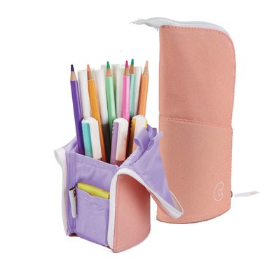 ESTUCHE PARA LAPICES CARIOCA KIMONO PASTEL SURTIDOS (1UND) - 5