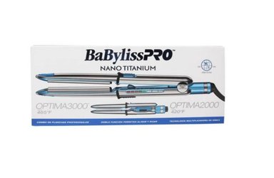 KIT BABYLISS PLANCHA OPTIMA 3000 + PLANCHA OPTIMA 2000 - 2