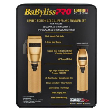 KIT CLIPPER Y TRIMMER LIMITED COLLECTION FX GOLD 2UND - 4